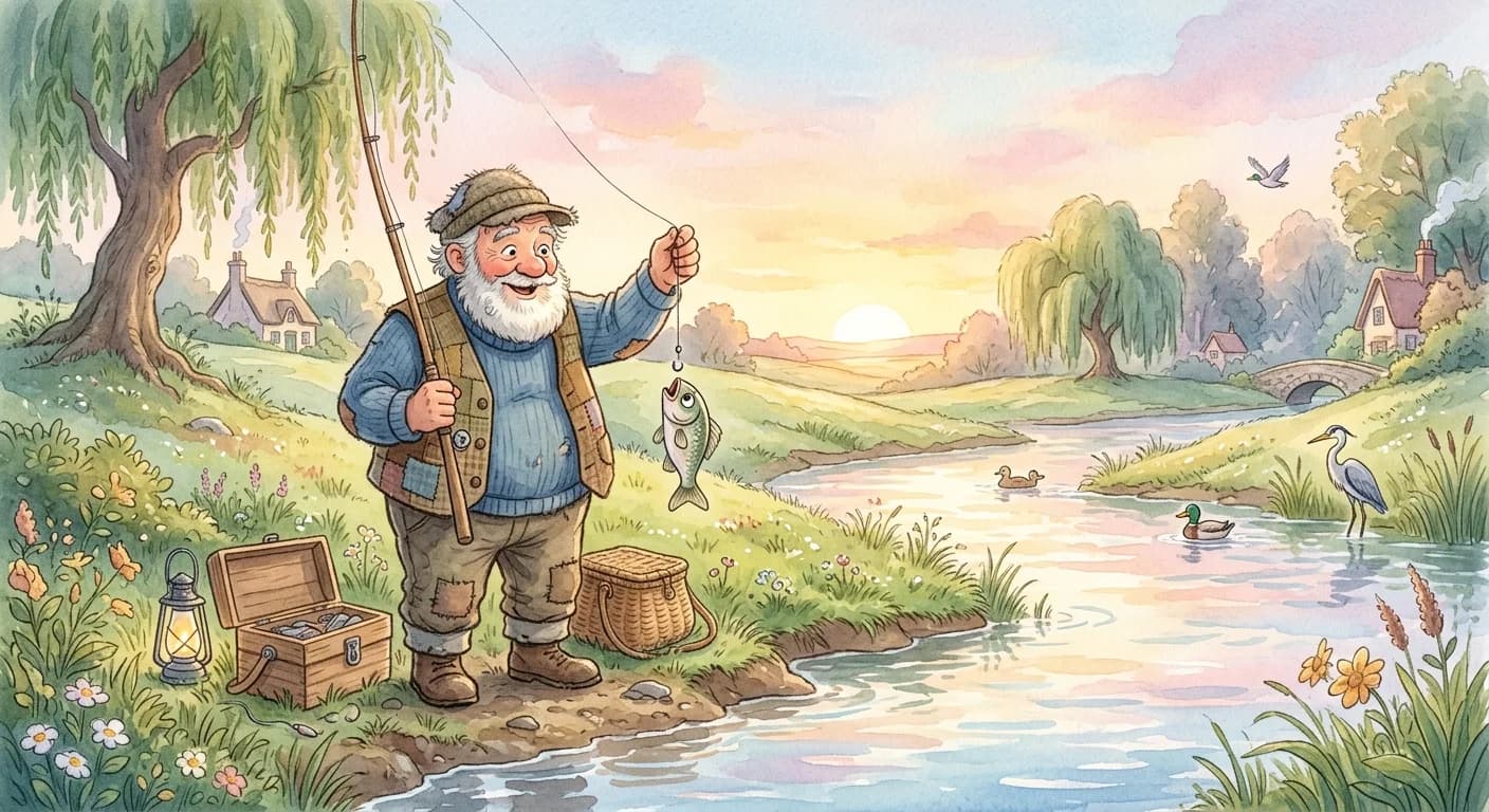 ชาวประมงกับปลาตัวเล็ก