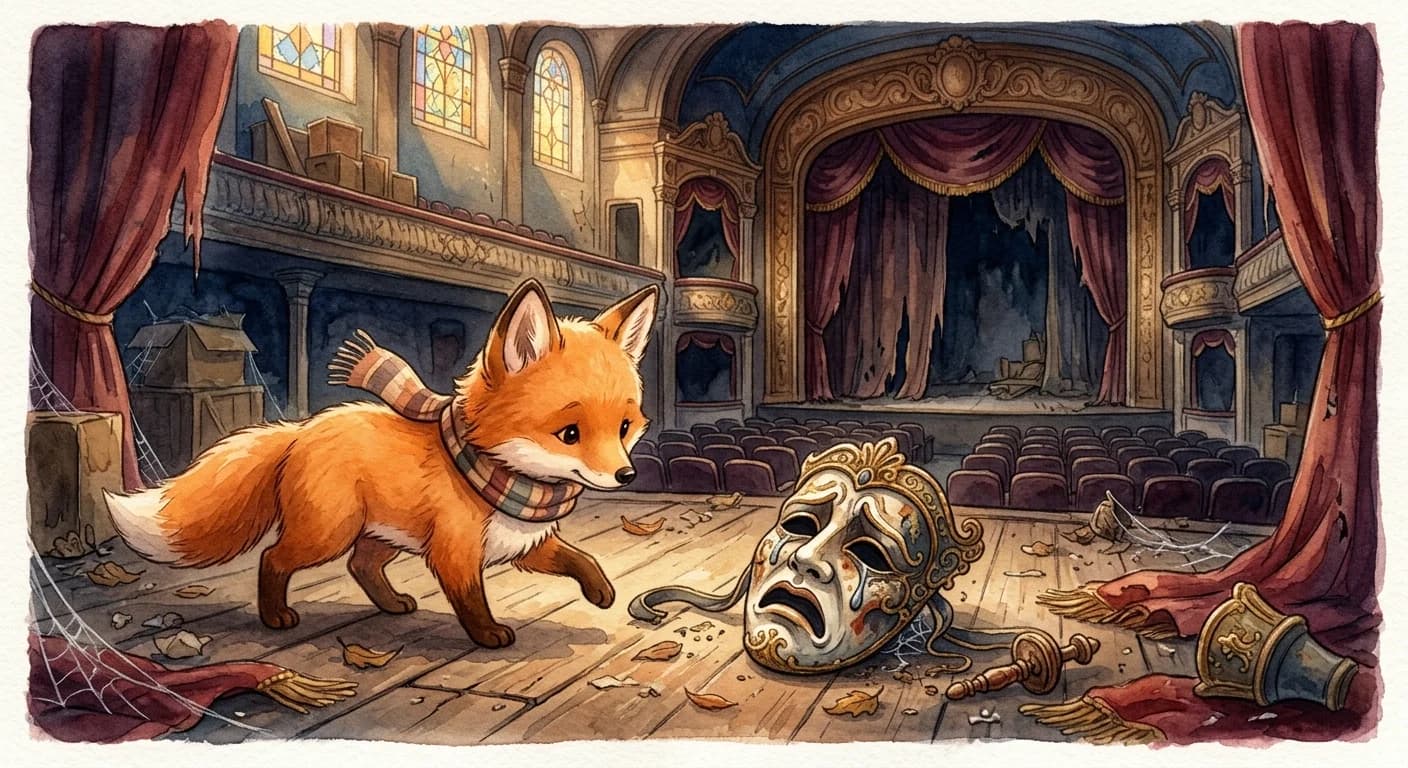 สุนัขจิ้งจอกกับหน้ากาก