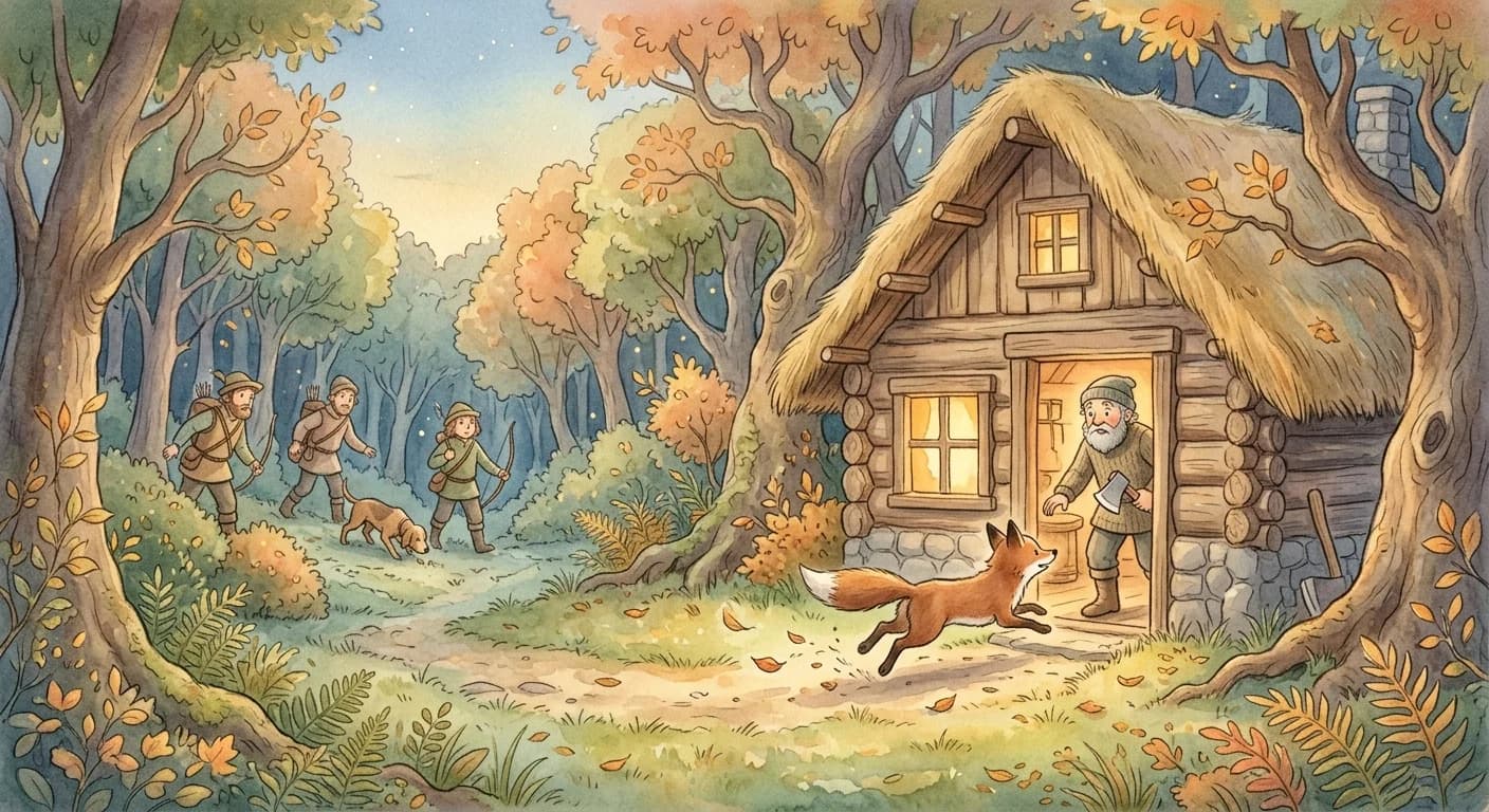 สุนัขจิ้งจอกกับคนตัดไม้