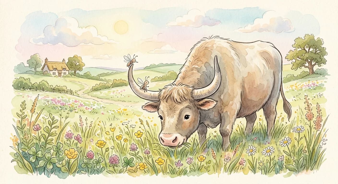 ยุงริ้นกับวัว