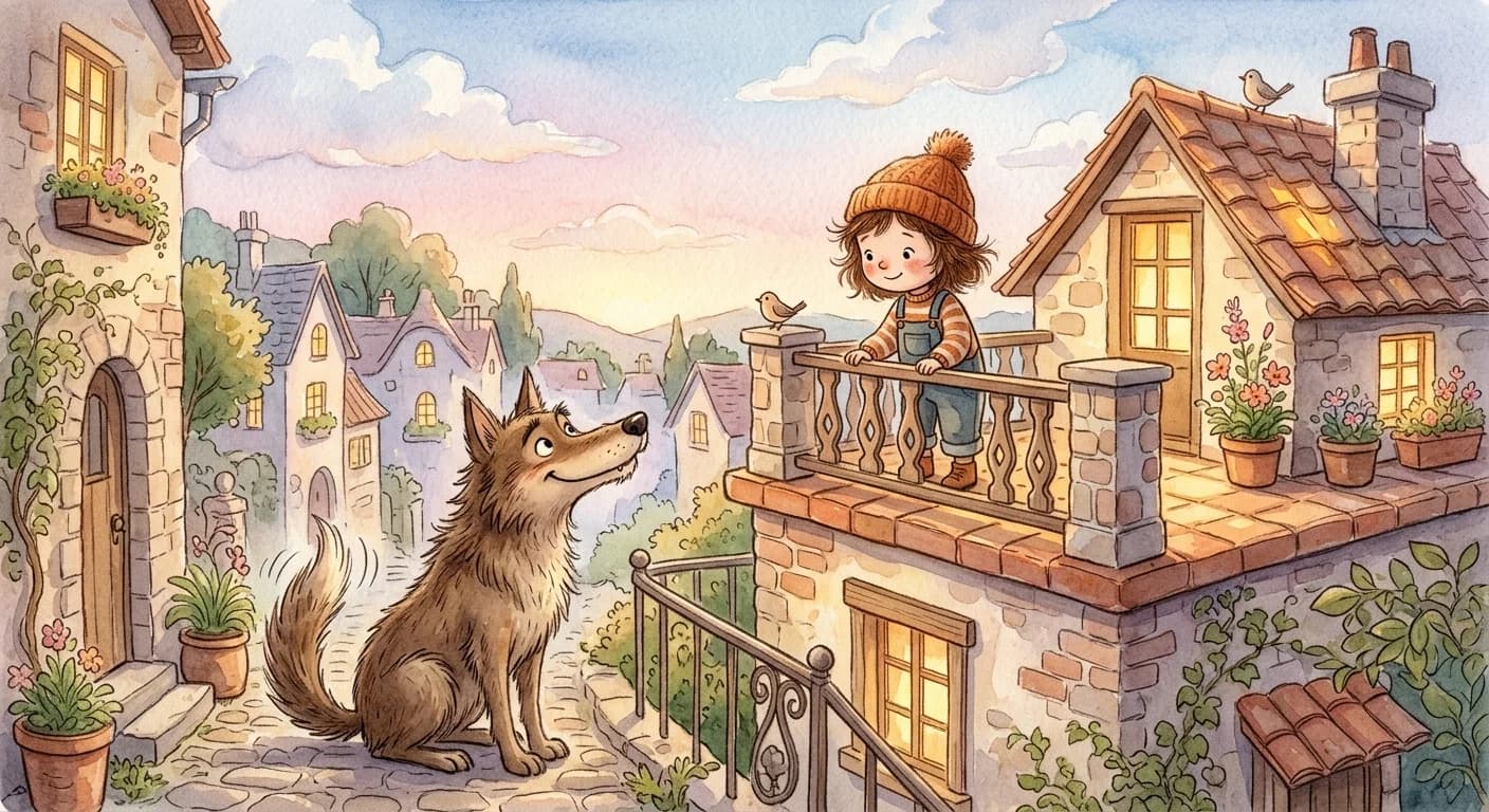 ลูกแพะกับหมาป่า