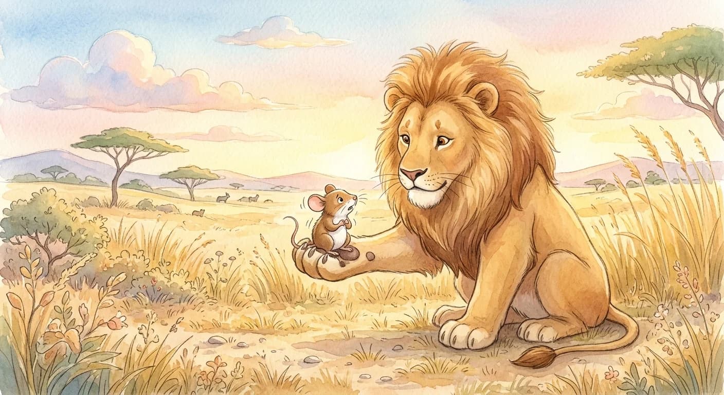 สิงโตกับหนู