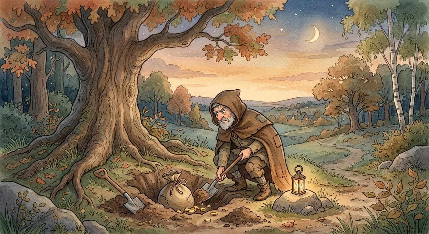 คนตระหนี่กับทองคำ