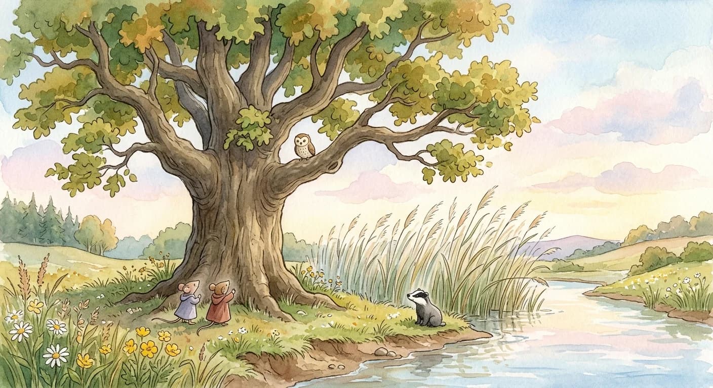 ต้นโอ๊กกับต้นอ้อ