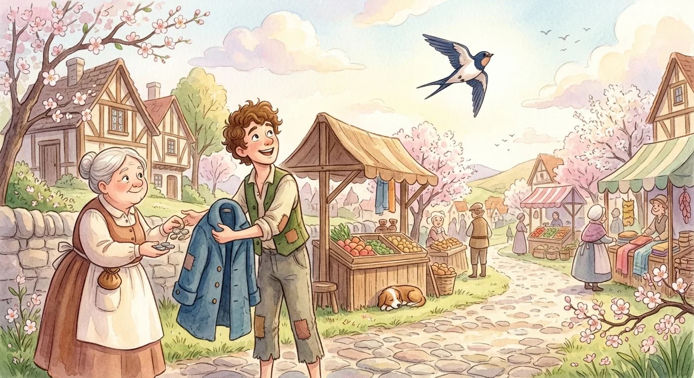 คนสุรุ่ยสุร่ายกับนกนางแอ่น