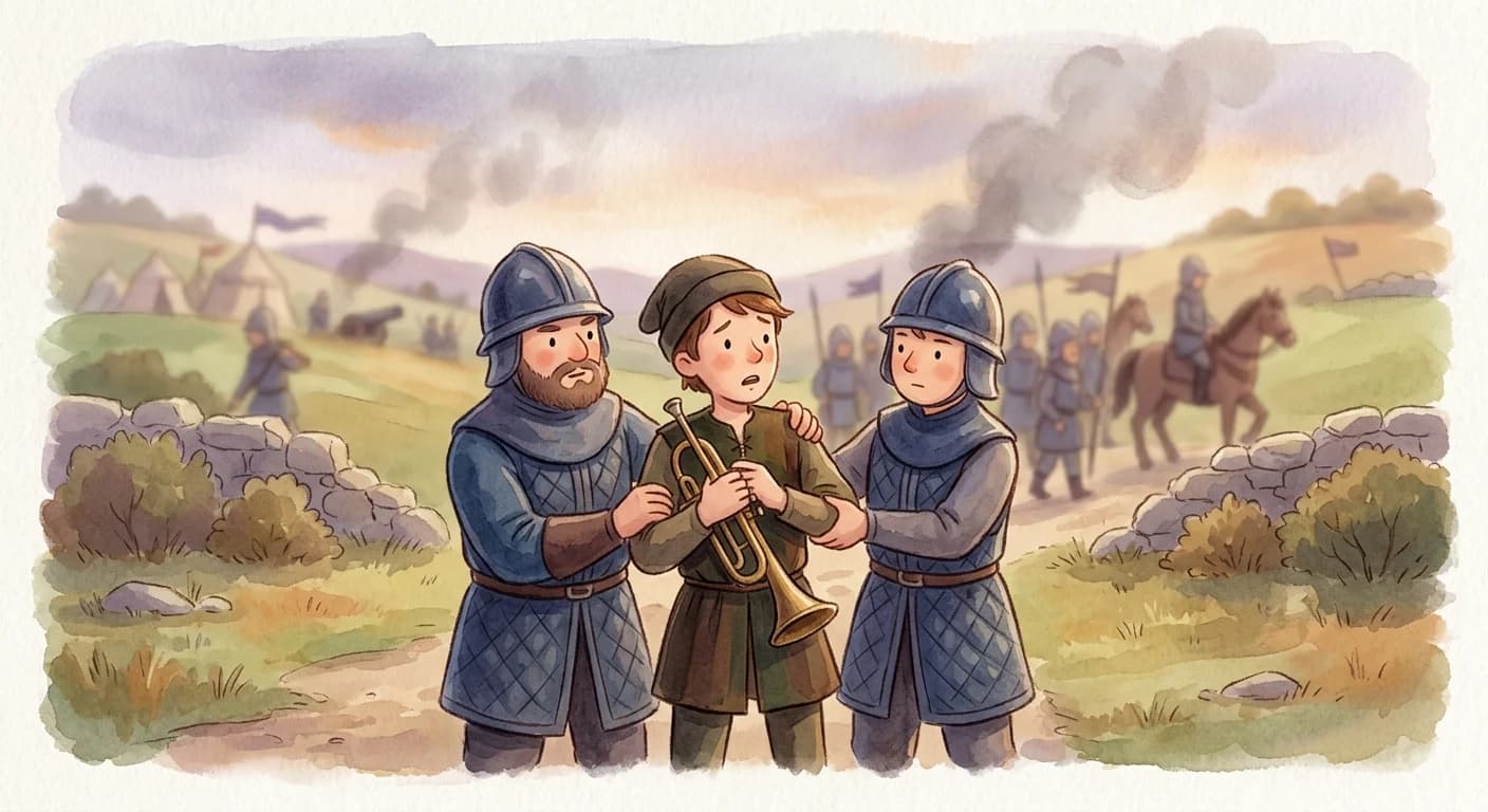 นักเป่าแตรที่ถูกจับ