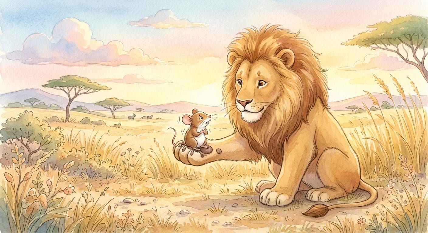 สิงโตกับหนู