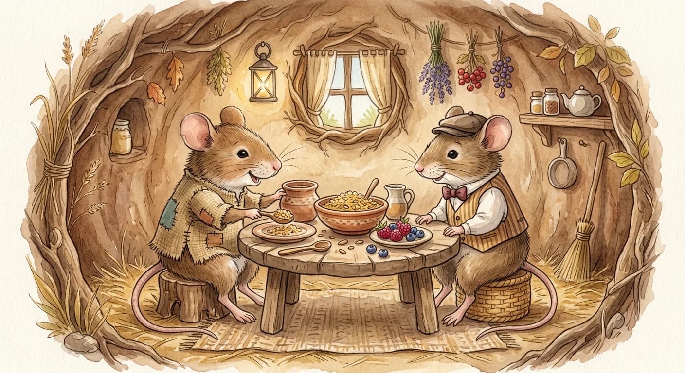 หนูเมืองกับหนูนอกเมือง