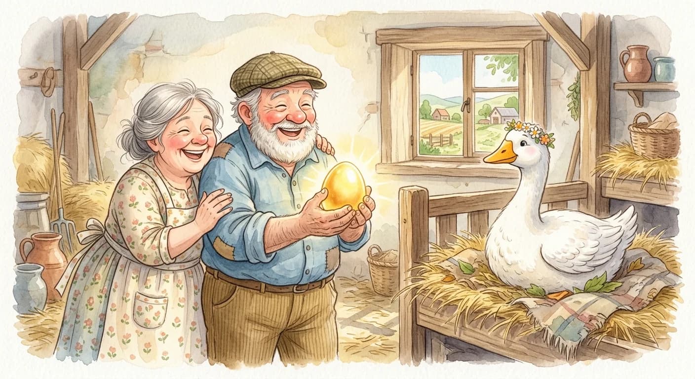 ห่านกับไข่ทองคำ